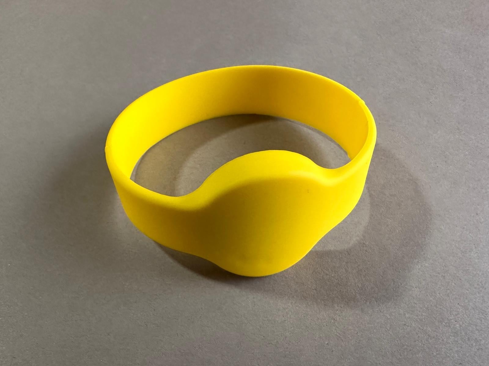 Proximity Silikon Bileklik Çocuk Boy (55 mm) - Sarı Renk